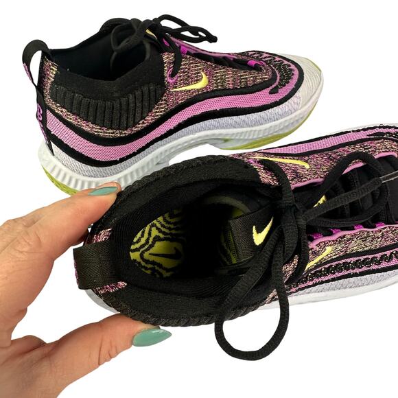 Nike Cosmic Unity 3 Basketball Shoes Black Purple Lemon Yellow DV2757 500 sz 8 main image 4